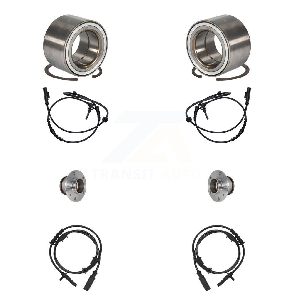 Wheel Bearing And ABS Sensor Front Rear Kit For Ram ProMaster 2500 3500 1500