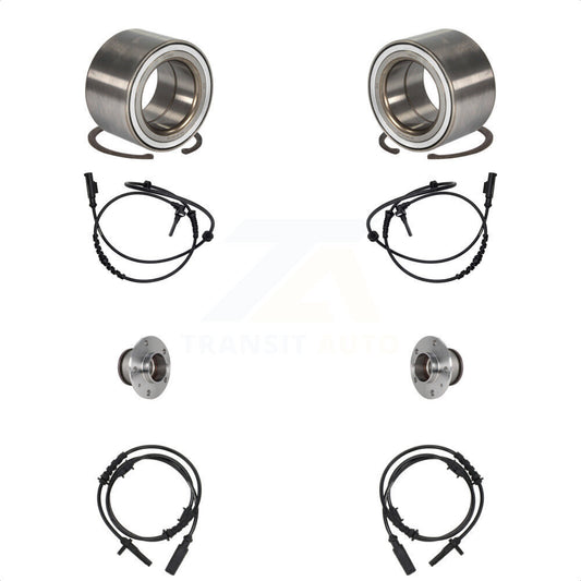 Wheel Bearing And ABS Sensor Front Rear Kit For Ram ProMaster 2500 3500 1500