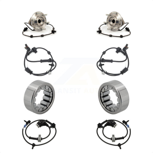 Wheel Bearing Extra Sensor Front Rear Kit For Chevrolet Trailblazer GMC Envoy XL