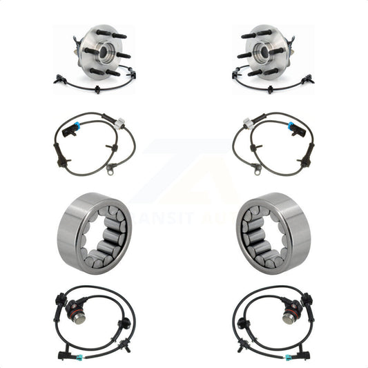 Wheel Bearing Extra Sensor Front Rear Kit For Chevrolet Avalanche 1500 Cadillac