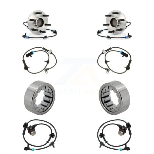 Wheel Bearing Extra ABS Sensor Front Rear Kit For Chevrolet Avalanche 1500 Tahoe