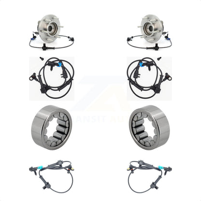 Wheel Bearing And Extra ABS Sensor Front Rear Kit For Hummer H3 with Harness