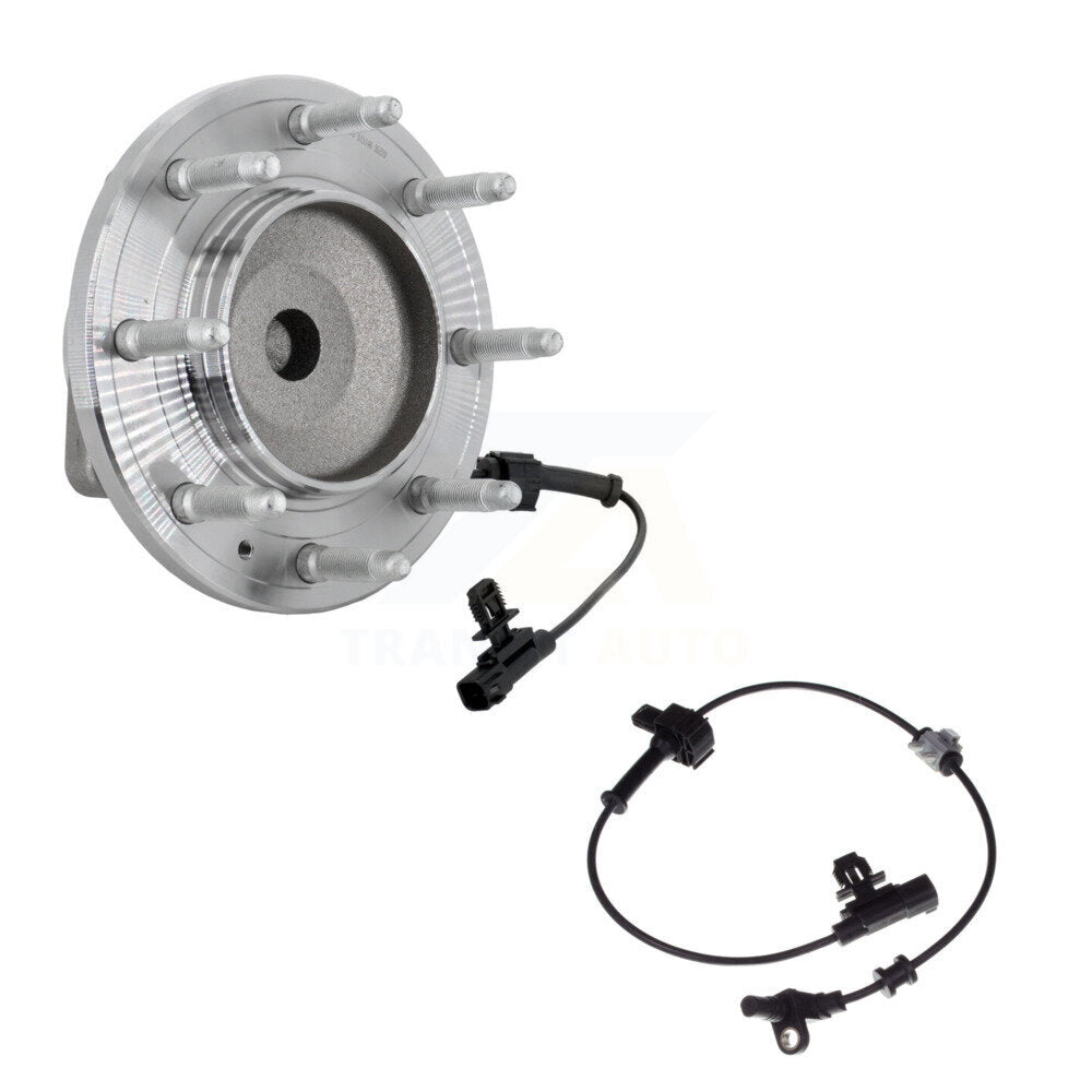 Wheel Hub Bearing & Sensor Front Kit For Chevrolet GMC Silverado 2500 HD Sierra