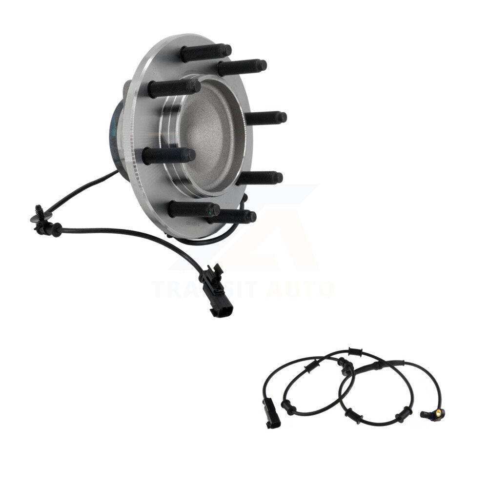 Wheel Hub Bearing And ABS Sensor Front Kit For 2008 Dodge Ram 3500 with Harness