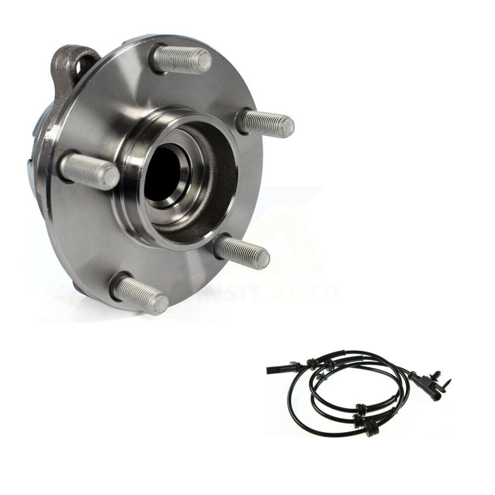Wheel Hub Bearing & Sensor Front Kit For INFINITI EX35 RWD with 3.5L 4-Wheel ABS