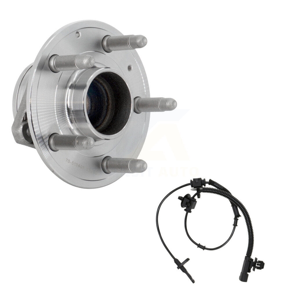 Wheel Hub Bearing And ABS Sensor Front Kit For Cadillac ATS CTS RWD