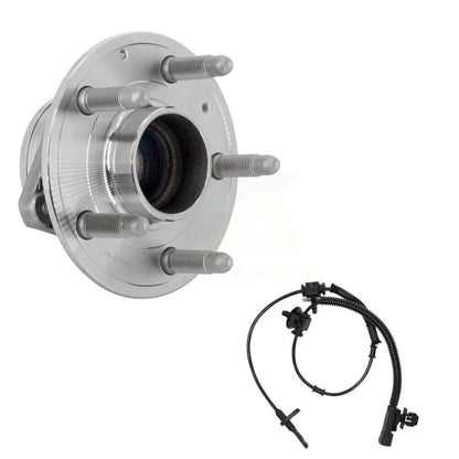 Wheel Hub Bearing And ABS Sensor Front Kit For Cadillac ATS CTS RWD