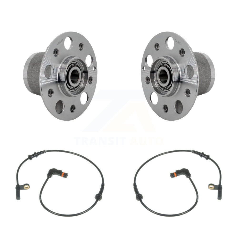 Wheel Hub Bearing ABS Sensor Front Kit For Mercedes-Benz C350 C250 with Harness