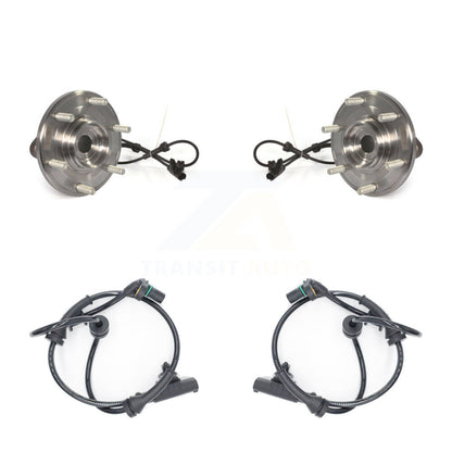 Wheel Hub Bearing & Extra Sensor Front Kit For Nissan TITAN Armada with Harness
