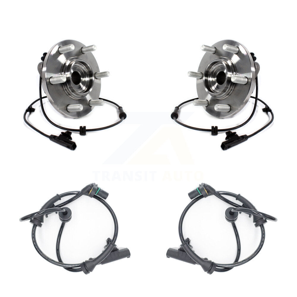 Wheel Hub Bearing Extra ABS Sensor Front Kit For 2019 Nissan Armada with Harness