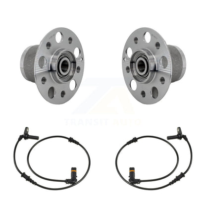 Wheel Hub Bearing ABS Sensor Front Kit For 2014 Mercedes-Benz E350 with Harness