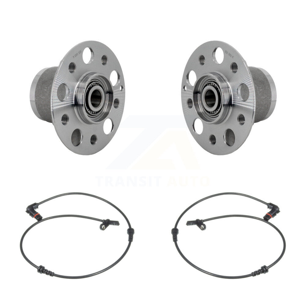 Wheel Hub Bearing ABS Sensor Front Kit For Mercedes-Benz C300 C350 with Harness