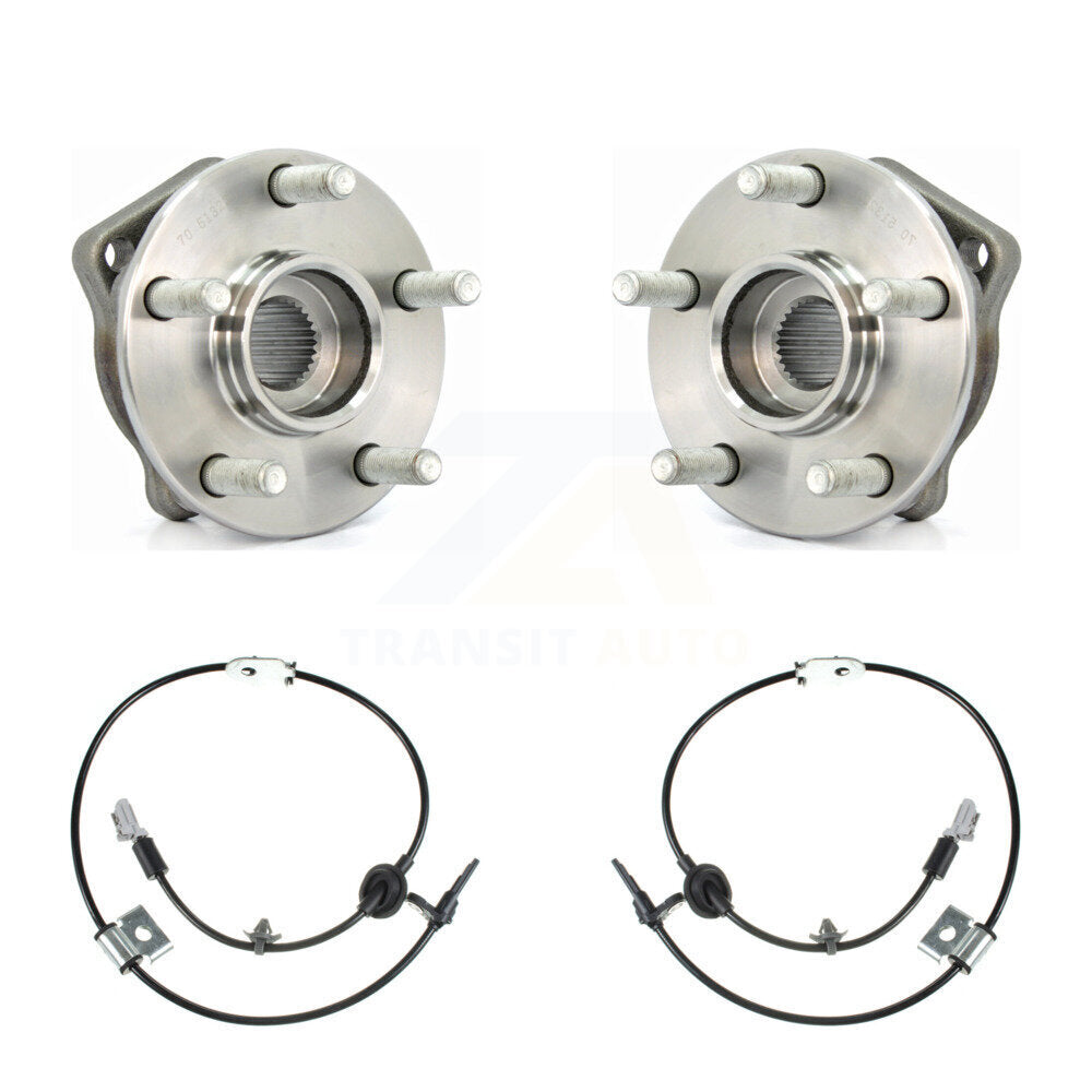 Wheel Hub Bearing Sensor Front Kit For Subaru Outback 3.6L/2.5L with 4-Wheel ABS