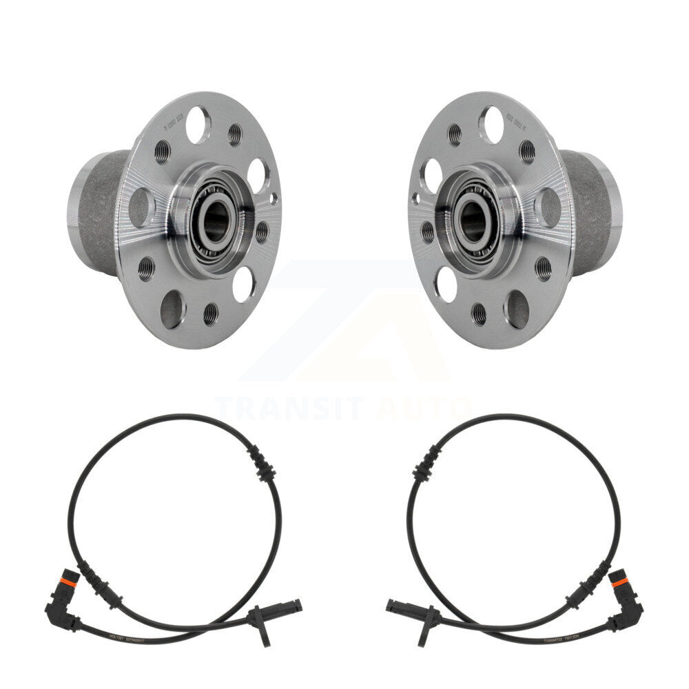 Wheel Hub Bearing And ABS Sensor Front Kit For Mercedes-Benz E350 E550