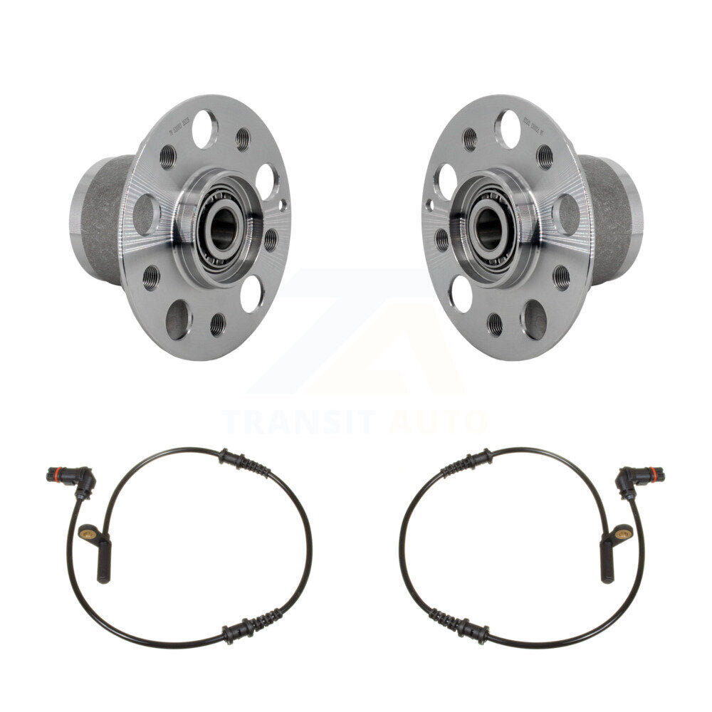 Wheel Hub Bearing Sensor Front Kit For 2006-2007 Mercedes-Benz C350 with Harness