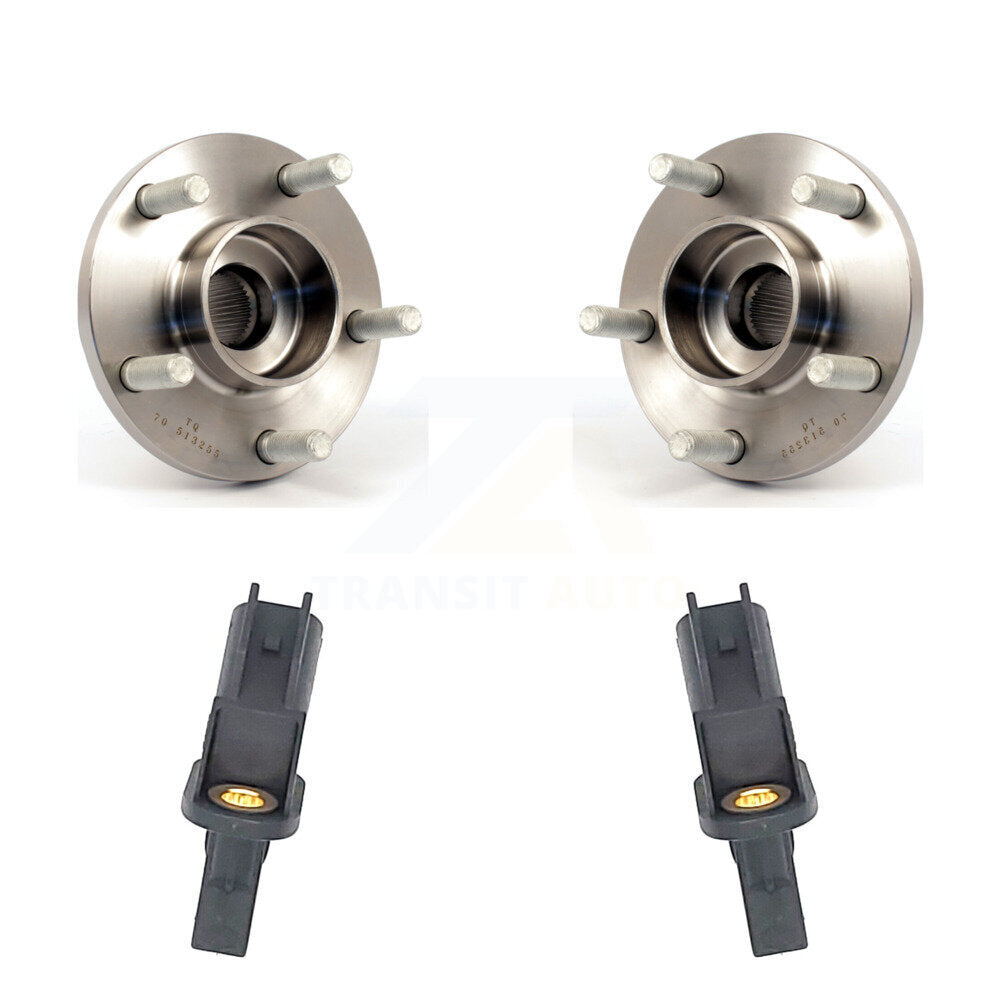 Wheel Hub Bearing ABS Sensor Front Kit For Volvo C30 C70 S40 V50 without Harness