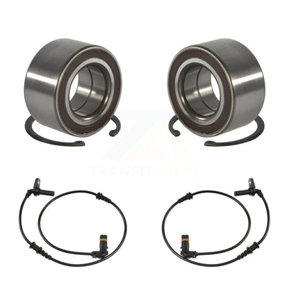 Wheel Bearing And ABS Sensor Front Kit For Mercedes-Benz E400 E350 CLS400 RWD