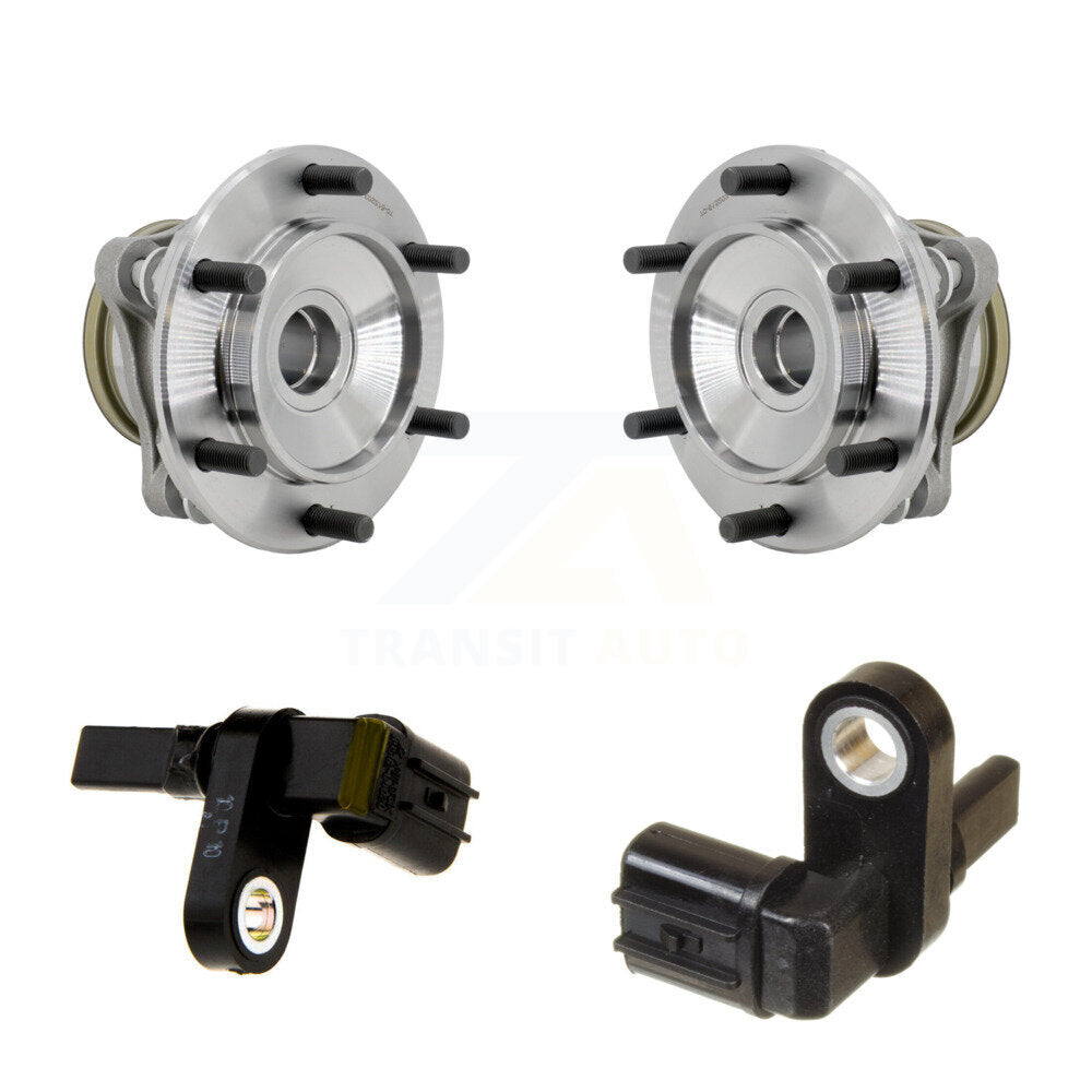 Wheel Hub Bearing And ABS Sensor Front Kit For Toyota Tacoma 4Runner FJ Cruiser