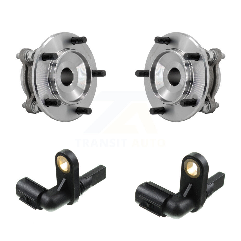Wheel Hub Bearing ABS Sensor Front Kit For Toyota Tundra Sequoia without Harness