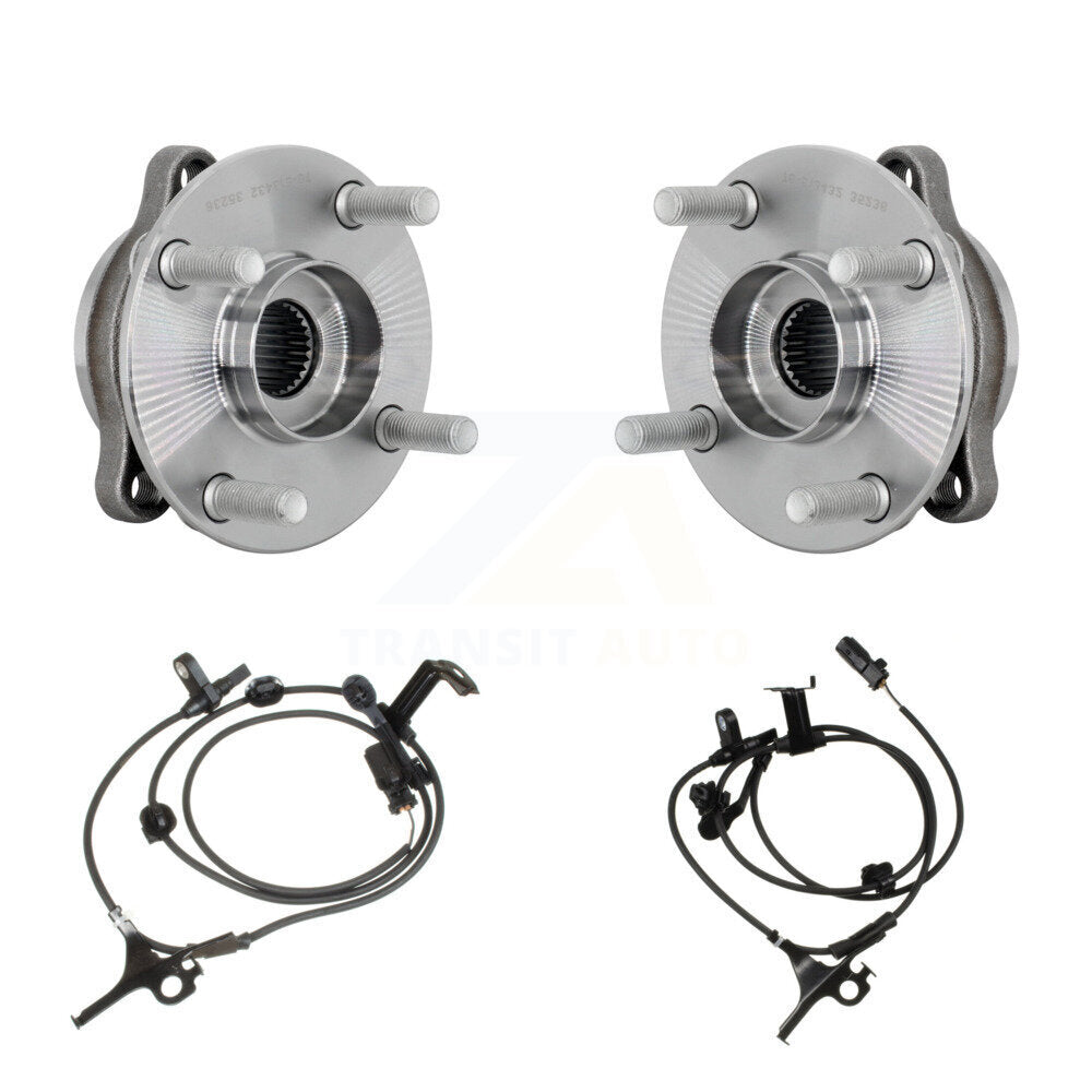 Wheel Hub Bearing Sensor Front Kit For 2019 Toyota Yaris To 07 with Harness