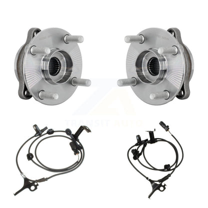 Wheel Hub Bearing Sensor Front Kit For 2019 Toyota Yaris To 07 with Harness