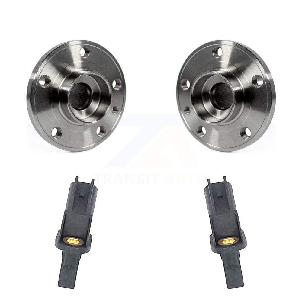 Wheel Hub Bearing Sensor Front Kit For 2016 Volvo XC70 without Collision warning