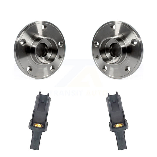 Wheel Hub Bearing Sensor Front Kit For 2016 Volvo XC70 without Collision warning