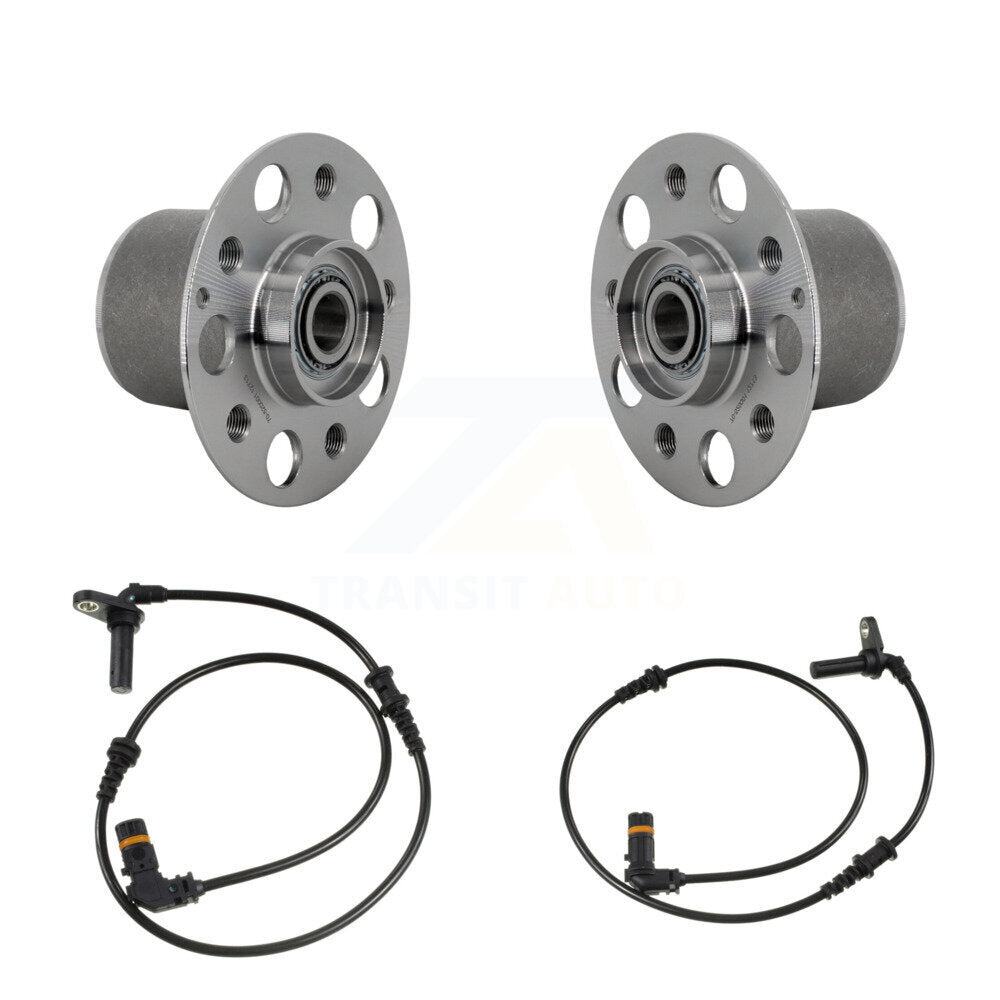 Wheel Hub Bearing ABS Sensor Front Kit For Mercedes-Benz E350 E550 E63 AMG CLS63