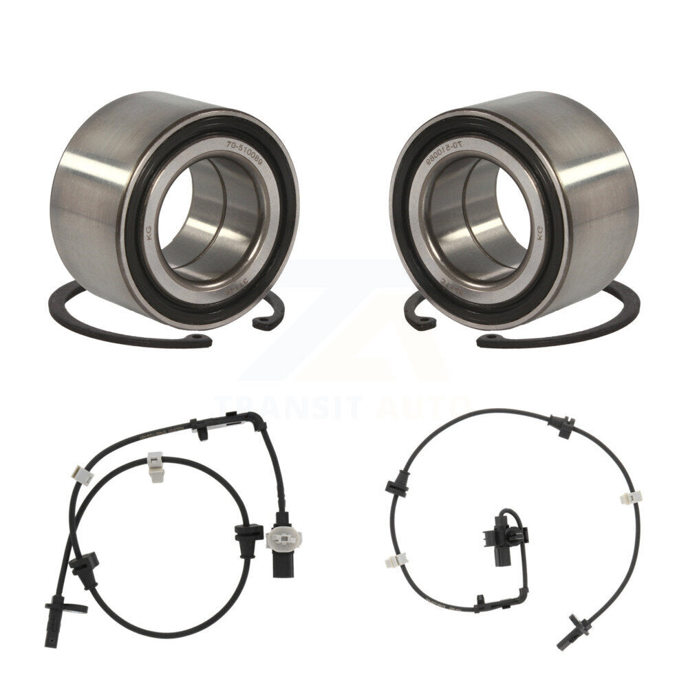 Wheel Bearing And ABS Sensor Front Kit For Honda Civic with Harness