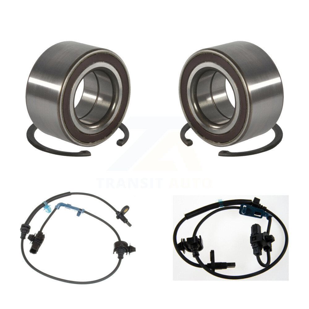 Wheel Bearing Sensor Front Kit For Acura RDX 2.3L with 4-Wheel ABS Harness