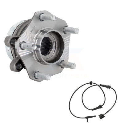 Wheel Hub Bearing And ABS Sensor Front Left Kit For Nissan Murano