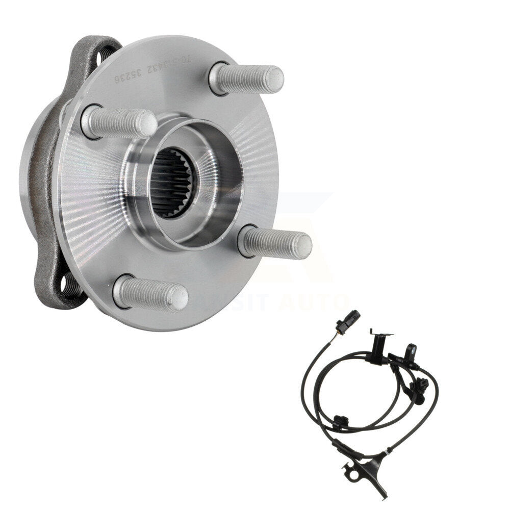 Wheel Hub Bearing Sensor Front Kit For 2019 Toyota Yaris To 07 with Harness