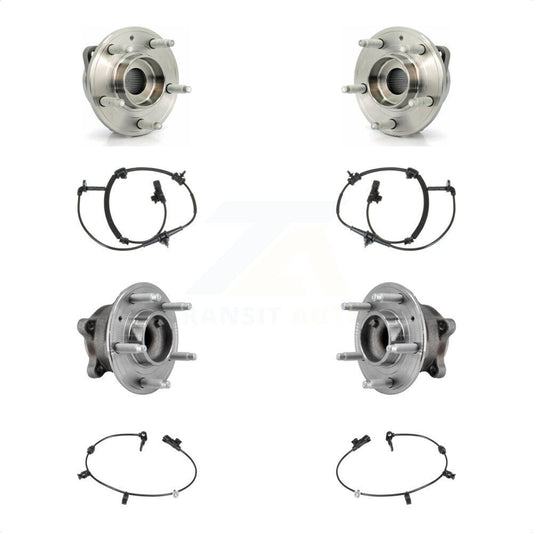 Wheel Hub Bearing And ABS Sensor Front Rear Kit For Buick Verano Chevrolet Volt