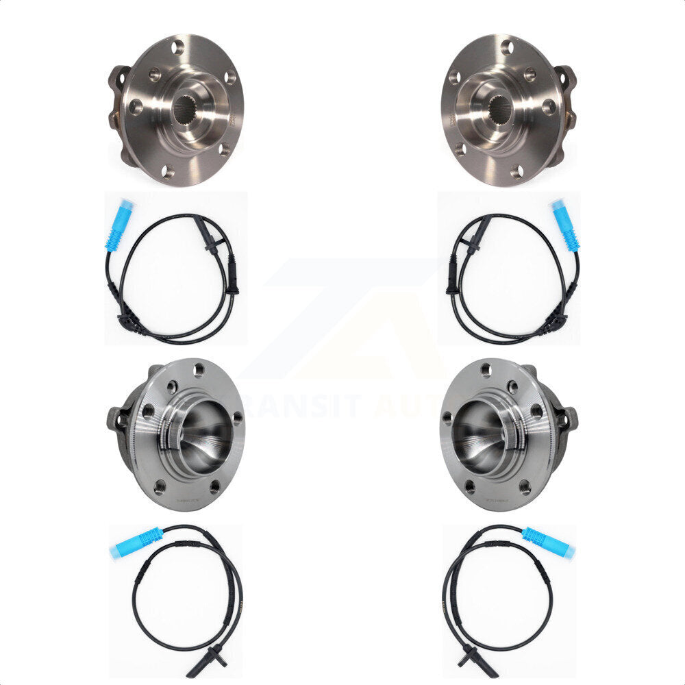 Wheel Hub Bearing & ABS Sensor Front Rear Kit For Mini Cooper Countryman Paceman
