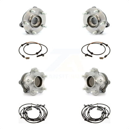 Wheel Hub Bearing Sensor Front Rear Kit For 2007-2008 Nissan Altima with Harness