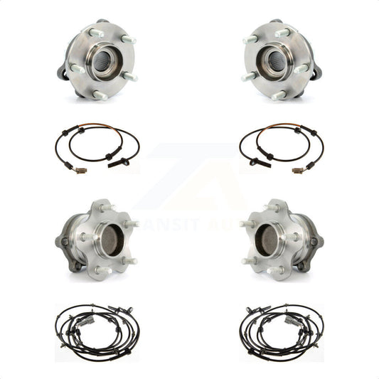 Wheel Hub Bearing Sensor Front Rear Kit For 2007-2008 Nissan Altima with Harness