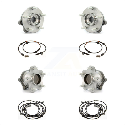 Wheel Hub Bearing Sensor Front Rear Kit For Nissan Altima 2.5L with 4-Wheel ABS