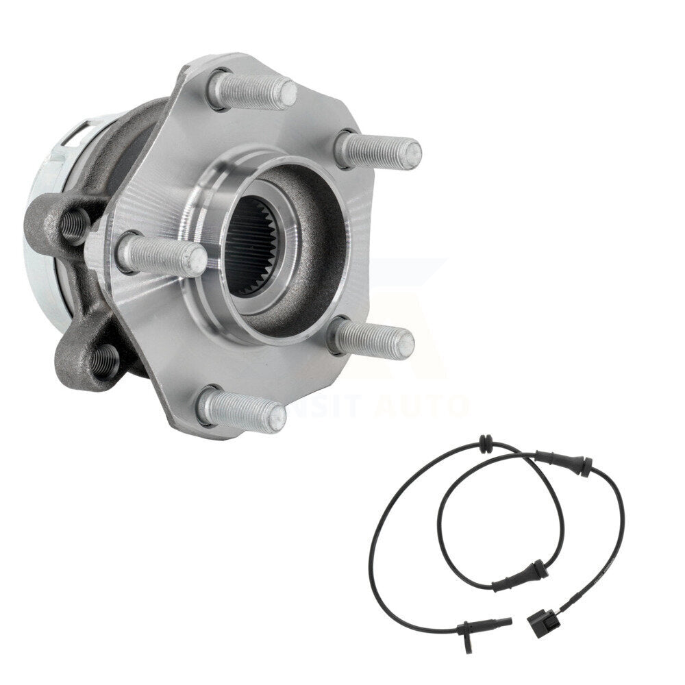 Wheel Hub Bearing And ABS Sensor Front Right Kit For Nissan Murano