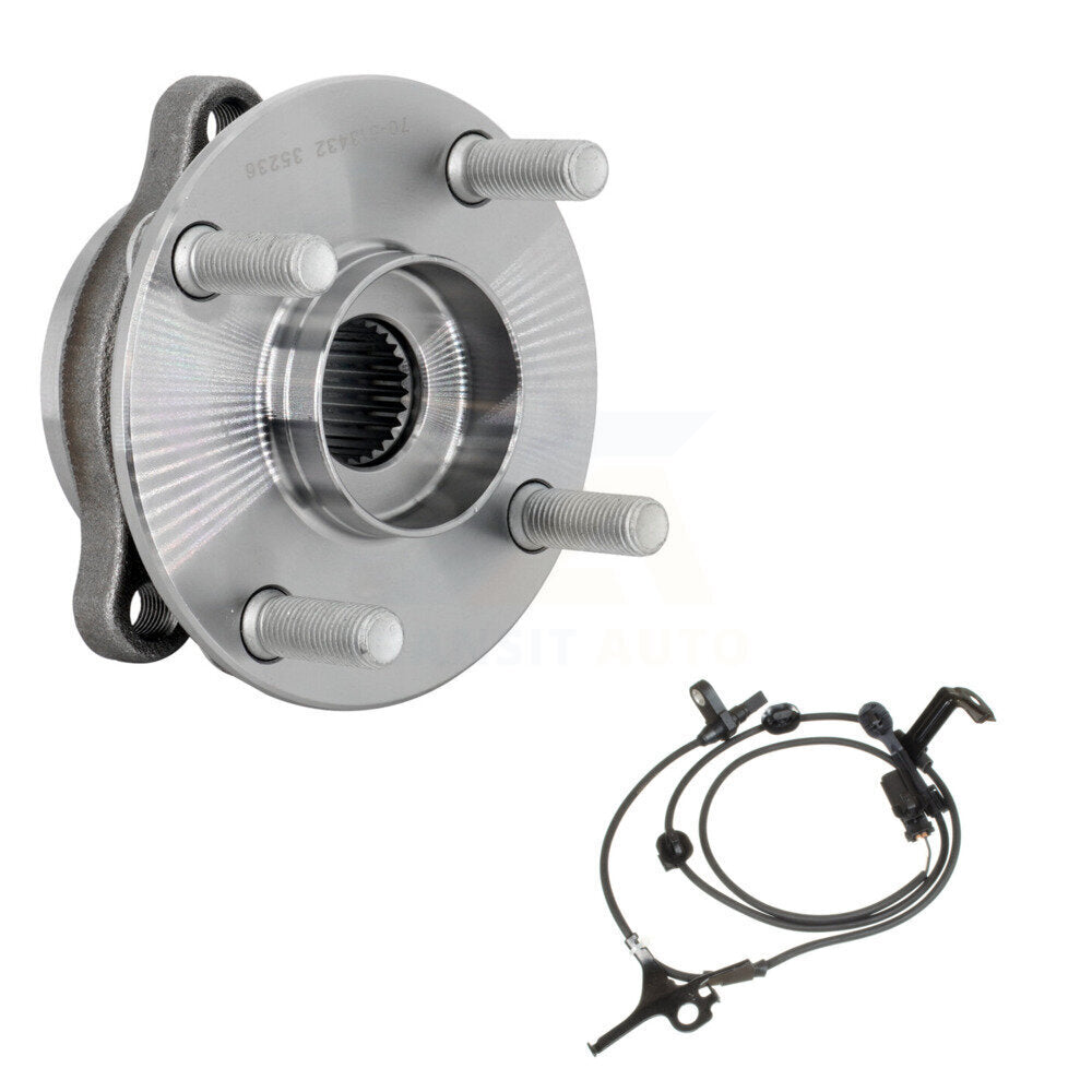 Wheel Hub Bearing Sensor Front Kit For 2019 Toyota Yaris To 07 with Harness