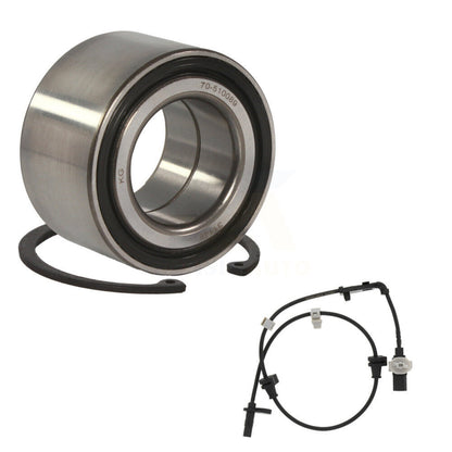 Wheel Bearing And ABS Sensor Front Kit For Honda Civic with Harness
