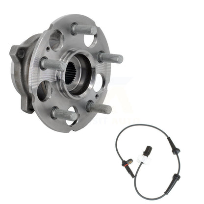 Wheel Hub Bearing & ABS Sensor Rear Kit For Honda Accord Crosstour with Harness
