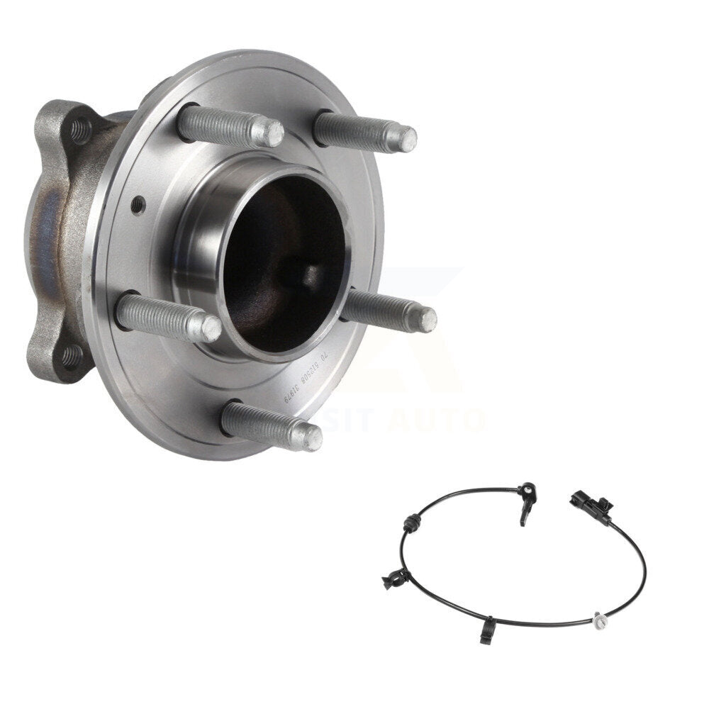 Wheel Hub Bearing & Sensor Rear Kit For Buick Verano Chevrolet Volt Cadillac ELR