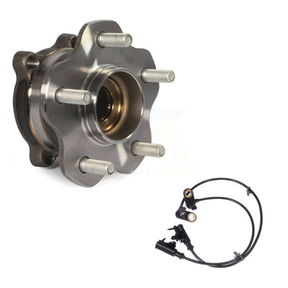 Wheel Hub Bearing & Sensor Rear Kit For 06-07 INFINITI M35 3.5L with 4-Wheel ABS