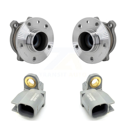 Wheel Hub Bearing And ABS Sensor Rear Kit For Volvo XC70 S80 S60 V60 V70