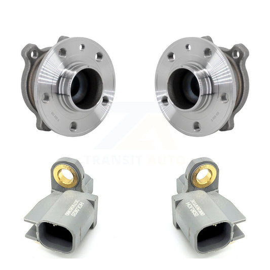 Wheel Hub Bearing And ABS Sensor Rear Kit For Volvo XC70 S80 S60 V60 V70