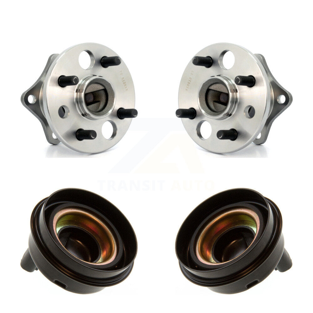 Wheel Hub Bearing Sensor Rear Kit For 02 Toyota Corolla Non-ABS without Harness