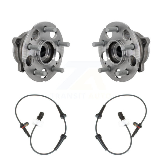Wheel Hub Bearing & ABS Sensor Rear Kit For Honda Accord Crosstour with Harness