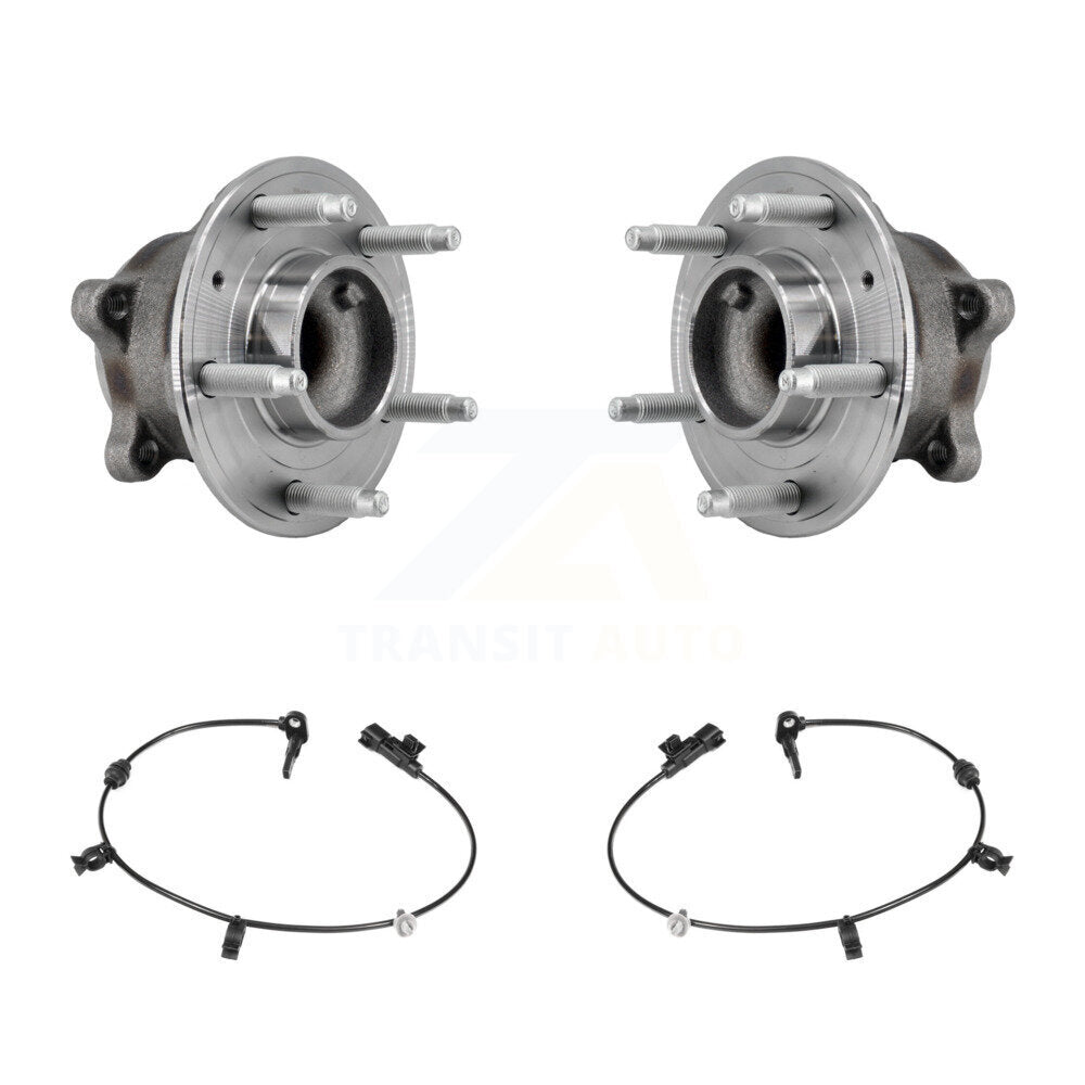 Wheel Hub Bearing & ABS Sensor Rear Kit For Buick Verano Chevrolet Volt Cascada