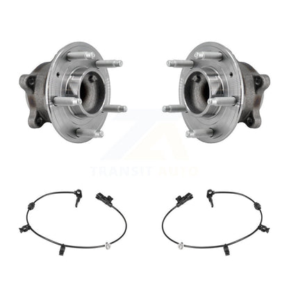 Wheel Hub Bearing & ABS Sensor Rear Kit For Buick Verano Chevrolet Volt Cascada