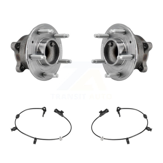 Wheel Hub Bearing & ABS Sensor Rear Kit For Buick Verano Chevrolet Volt Cascada
